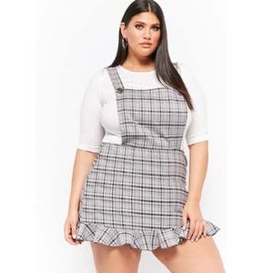 Cute Forever21 Glen Plaid Dress